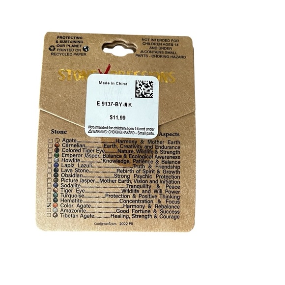 Necklaces Set of 3 New Glass Black Corded Rope - Picture 5 of 9